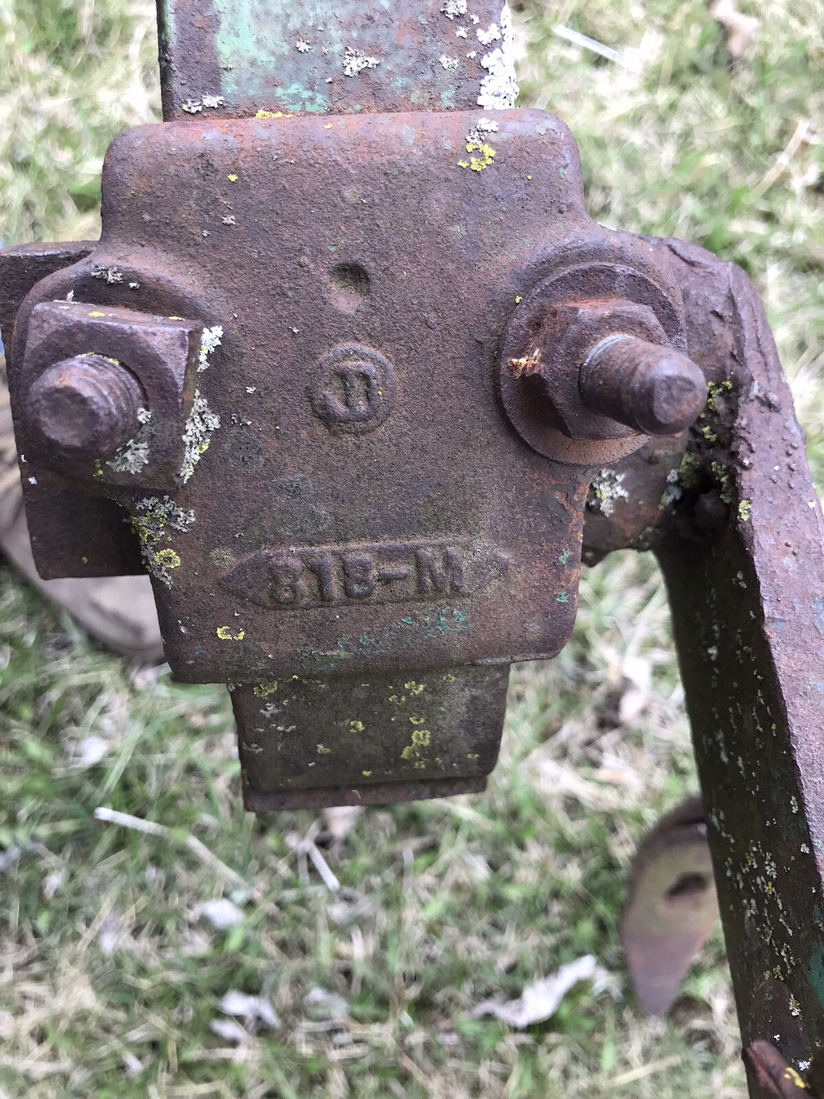 USED ANTIQUE VINTAGE JOHN DEERE 17 SHANK DIGGER PLOW CULTIVATOR