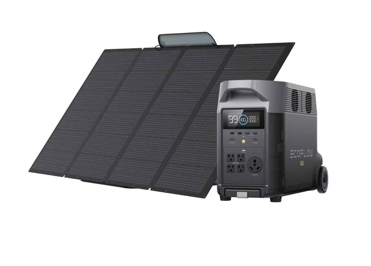 EcoFlow DELTA Pro 3600Wh+400W Solar Panel Solar Generator