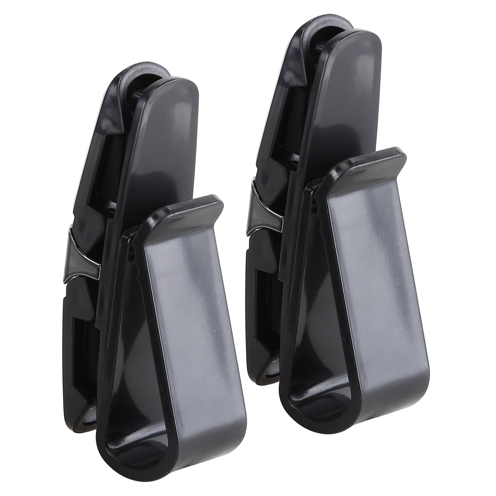 2PCS Glasses Holder for Car Sun Visor Sunglasses Holder Clip Hanger Eyeglasses