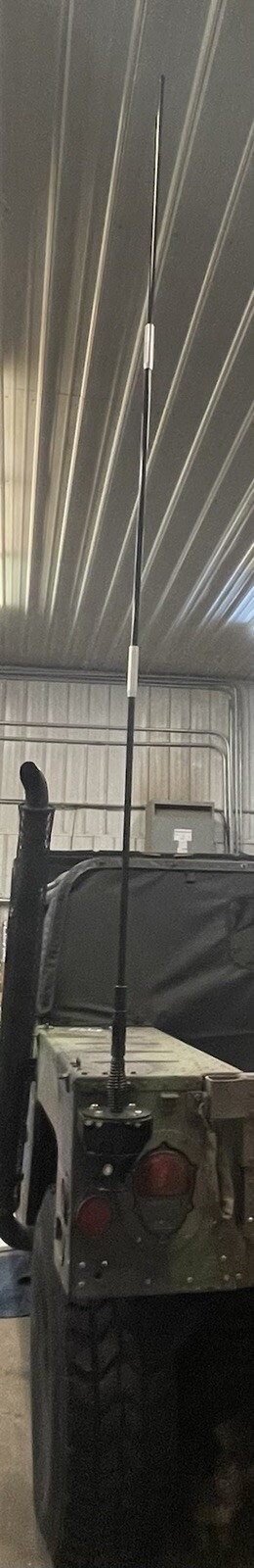 New Military Antenna, Base and Mounting Bracket Kit Not OEM Fits HUMVEE