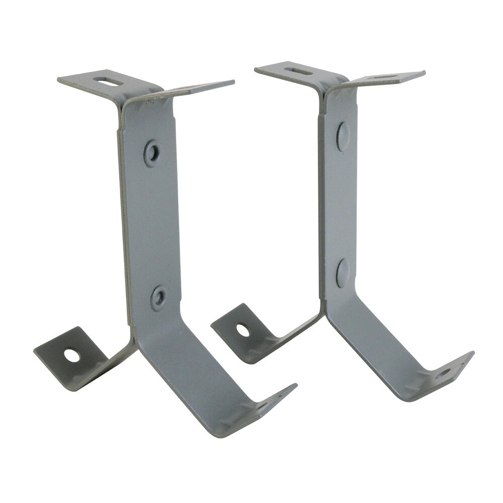 Chimney Antenna Mount Kit, Y-Type Brackets, 18ft Steel Straps, Bolts, & Clamps