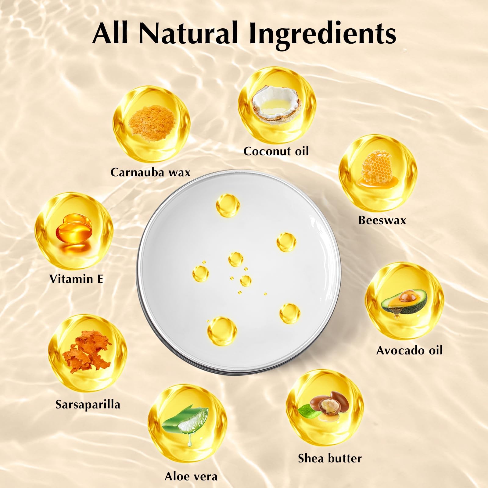 Natural Dog Paw Balm Nose Moisturizer | 2 Pack Paw Protector Soother