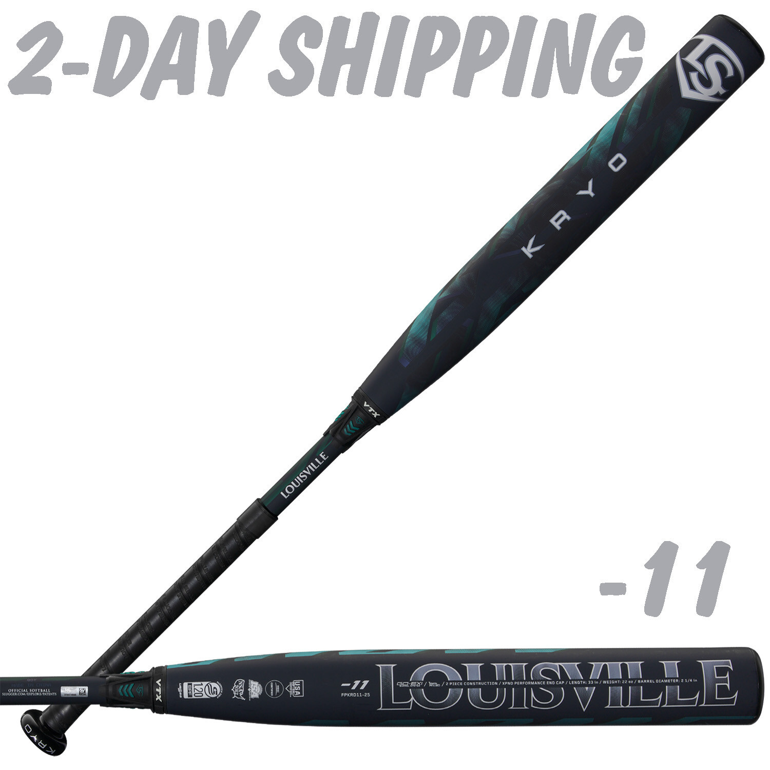 2025 Louisville Slugger KRYO 29" / 18 oz FastPitch Softball Bat w/Warranty