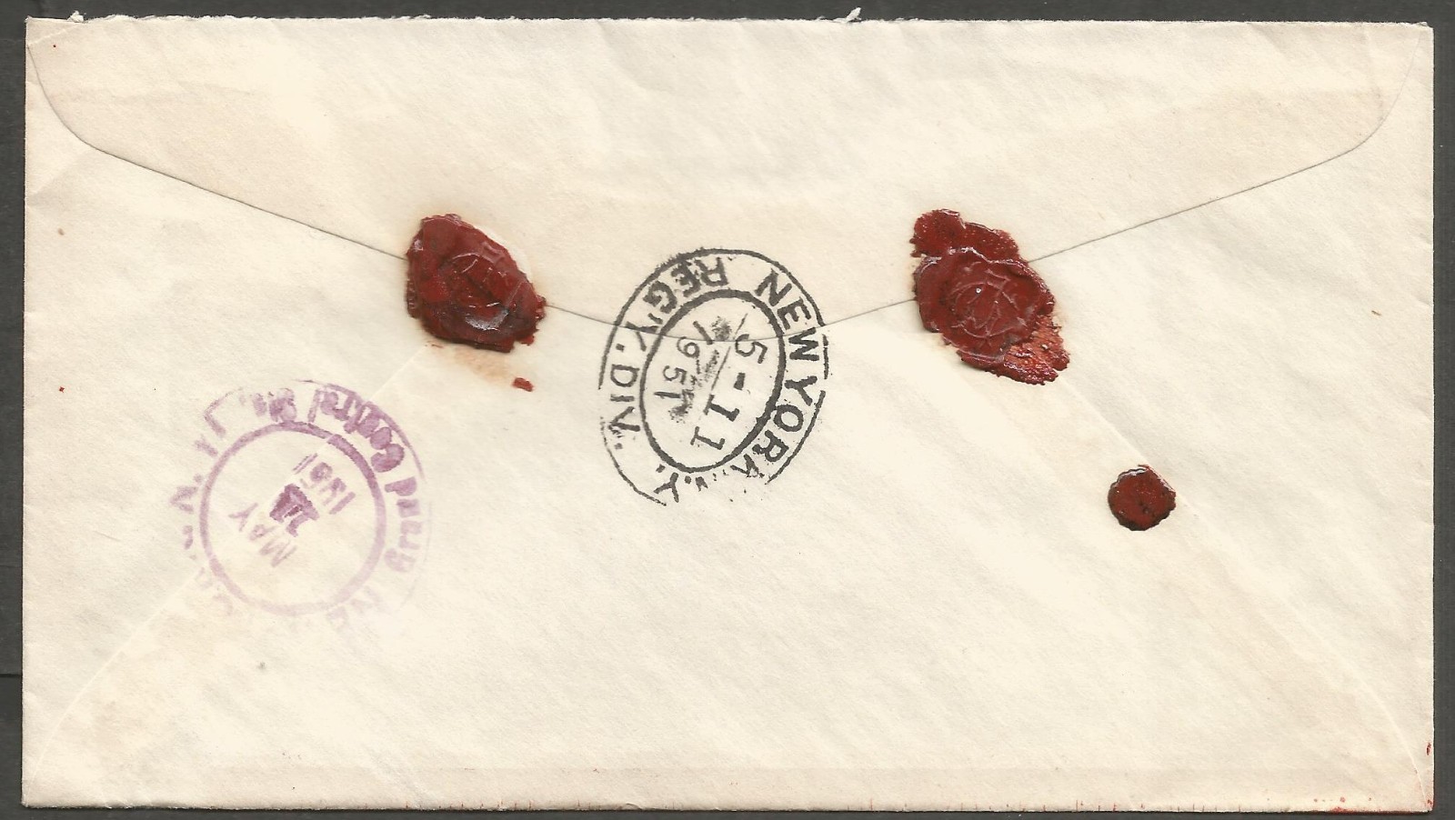 HABANA 1951 Registered Airmail Cover to USA