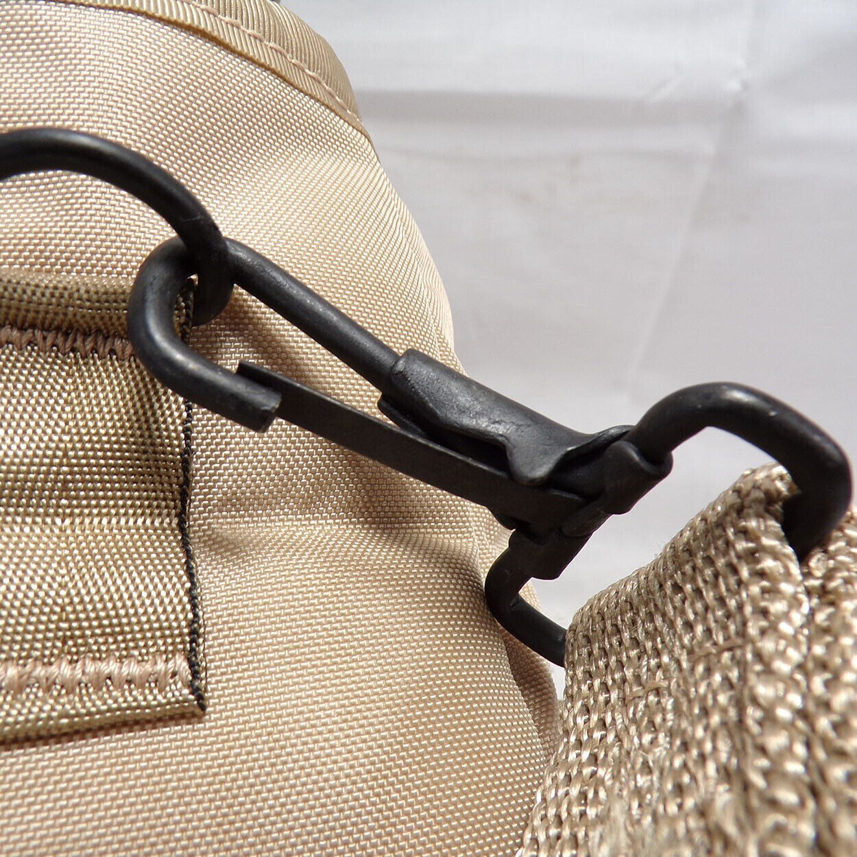 US Army Military Issue 2 qt Collapsible OD Canteen & Desert Tan Cover Pouch NEW