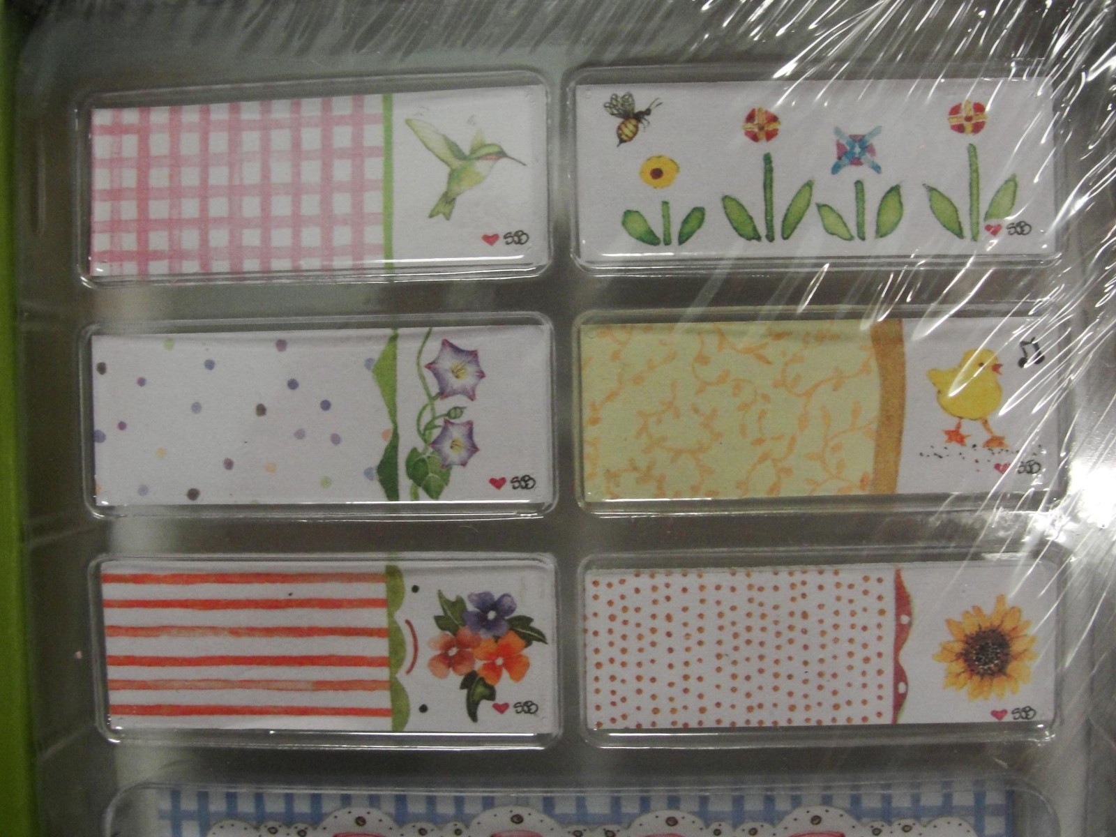 Susan Branch 360 Piece Notepad Set - 3 Lg Pads - 2 Sticky - 6 Page Marker Pads