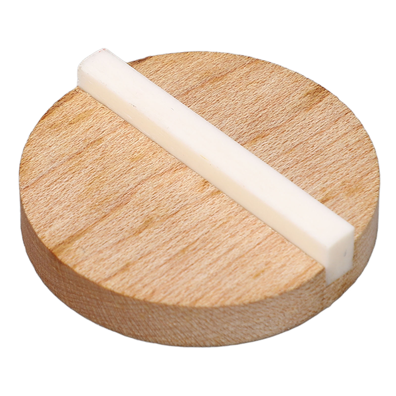 Guitar Resonator Biscuit Replacement Maple Wood Biscuit With Ox Bone Saddle CHU