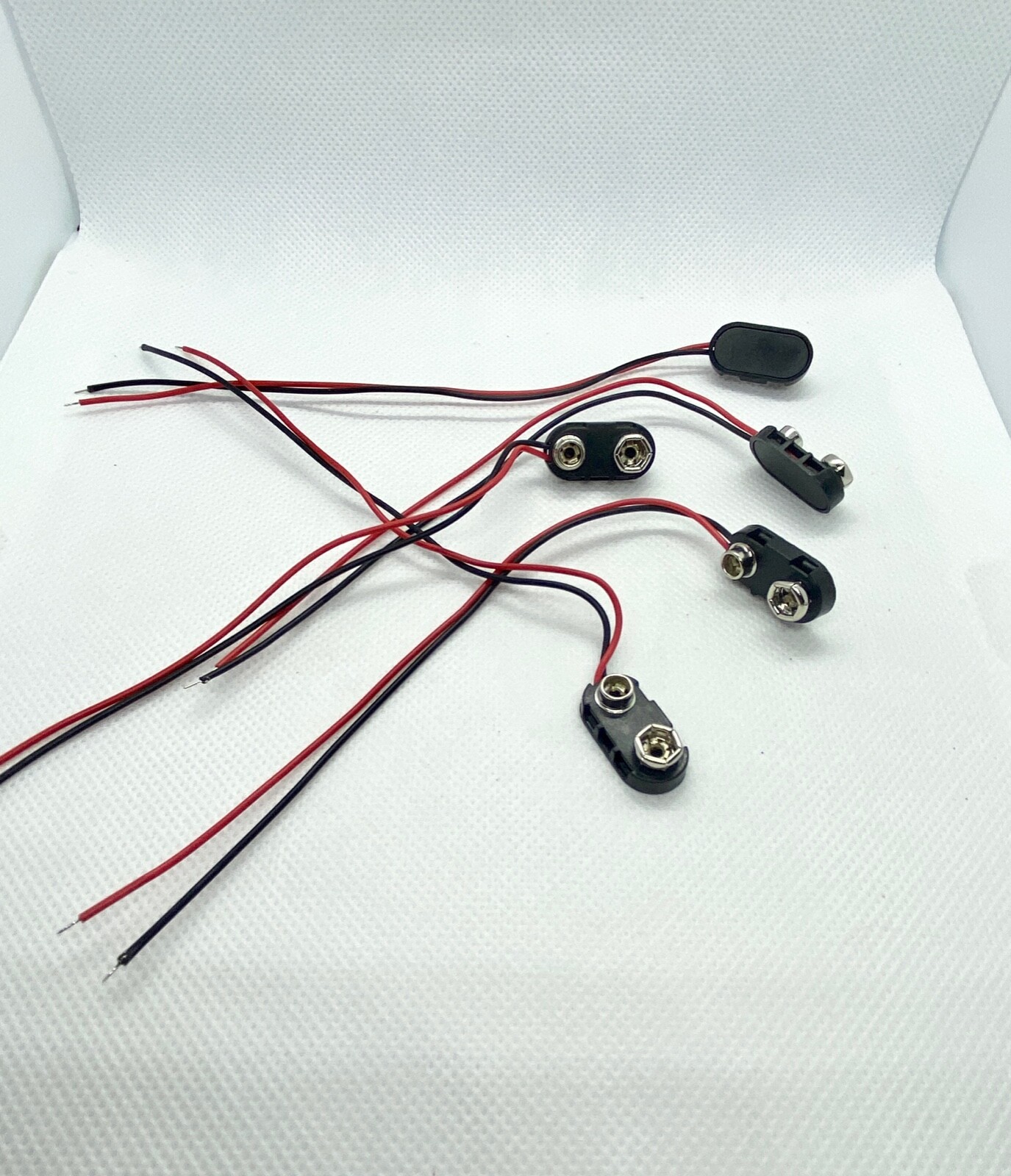 DC 9 Volt 9V SNAP ON BATTERY CLIP CONNECTOR I Type (i) Choose Quantity 1-20 pcs