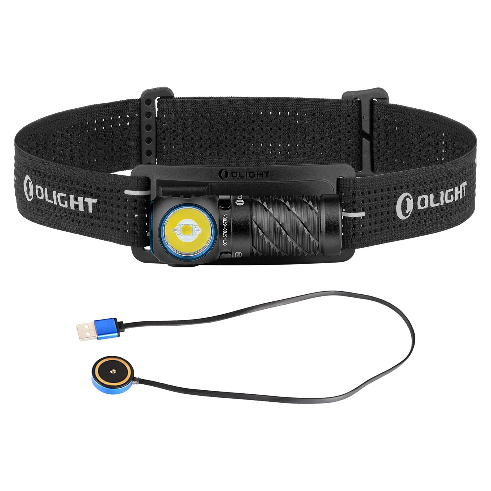 Olight Perun 3 Mini 1250 Lumen Compact Right-Angle Headlamp