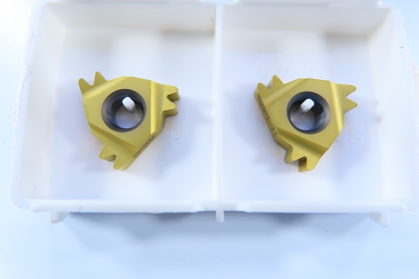 BOX ( 2 PCS )  SECO 16ER11BSPT-TT CP500 THREADING LAYDOWN LATHE CARBIDE INSERTS