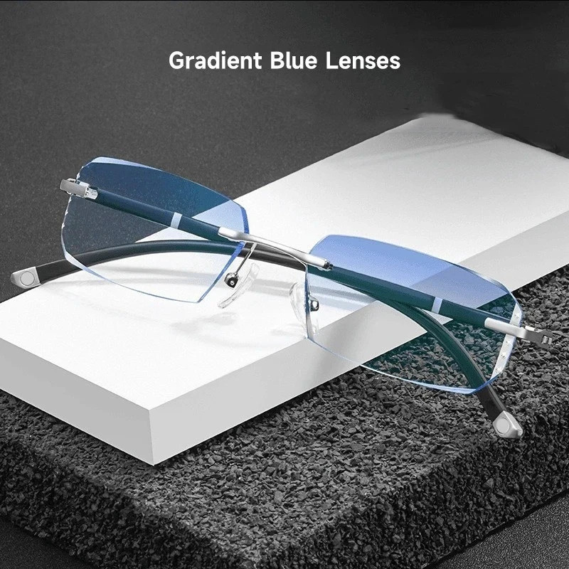 Clarity Blue Glasses Automatic Adjustment Eye Glass Reading Strain Screen Gaming