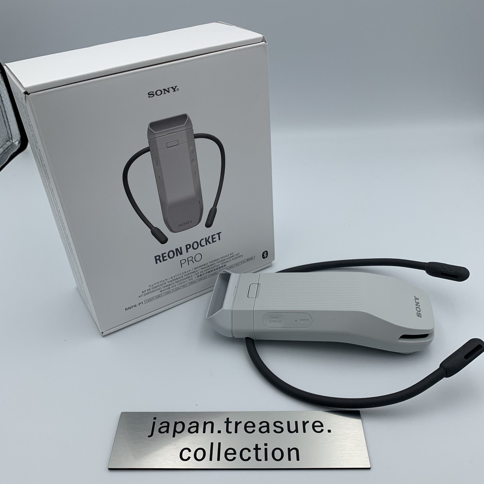 Sony REON POCKET PRO RNPK-P1 Wearable Air Conditioner Neck Cooler & Heater Japan