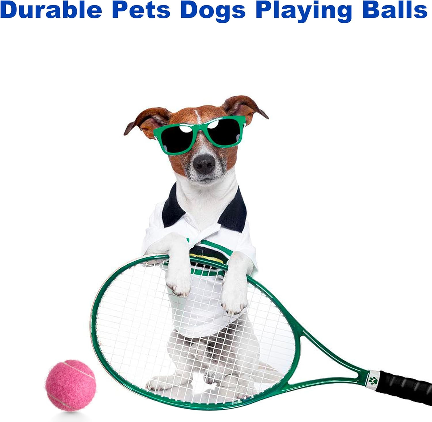 3 Pack Tennis Balls - Long Lasting Practice Balls for Tennis Beginners, Tennis T