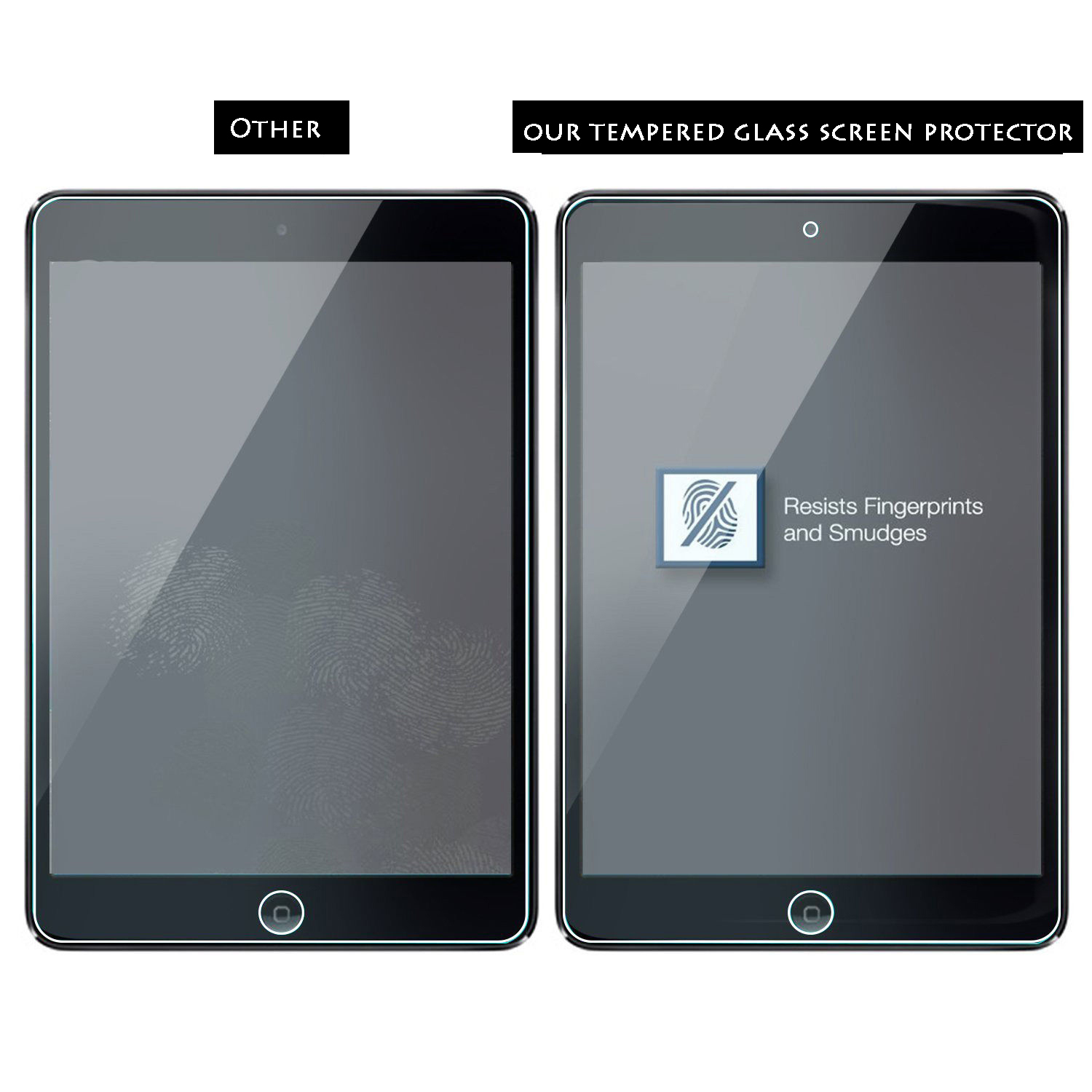 Tempered Glass Screen Protector For iPad 10.2 9.7 7th 5th 6th Air Pro Mini 2 3 4