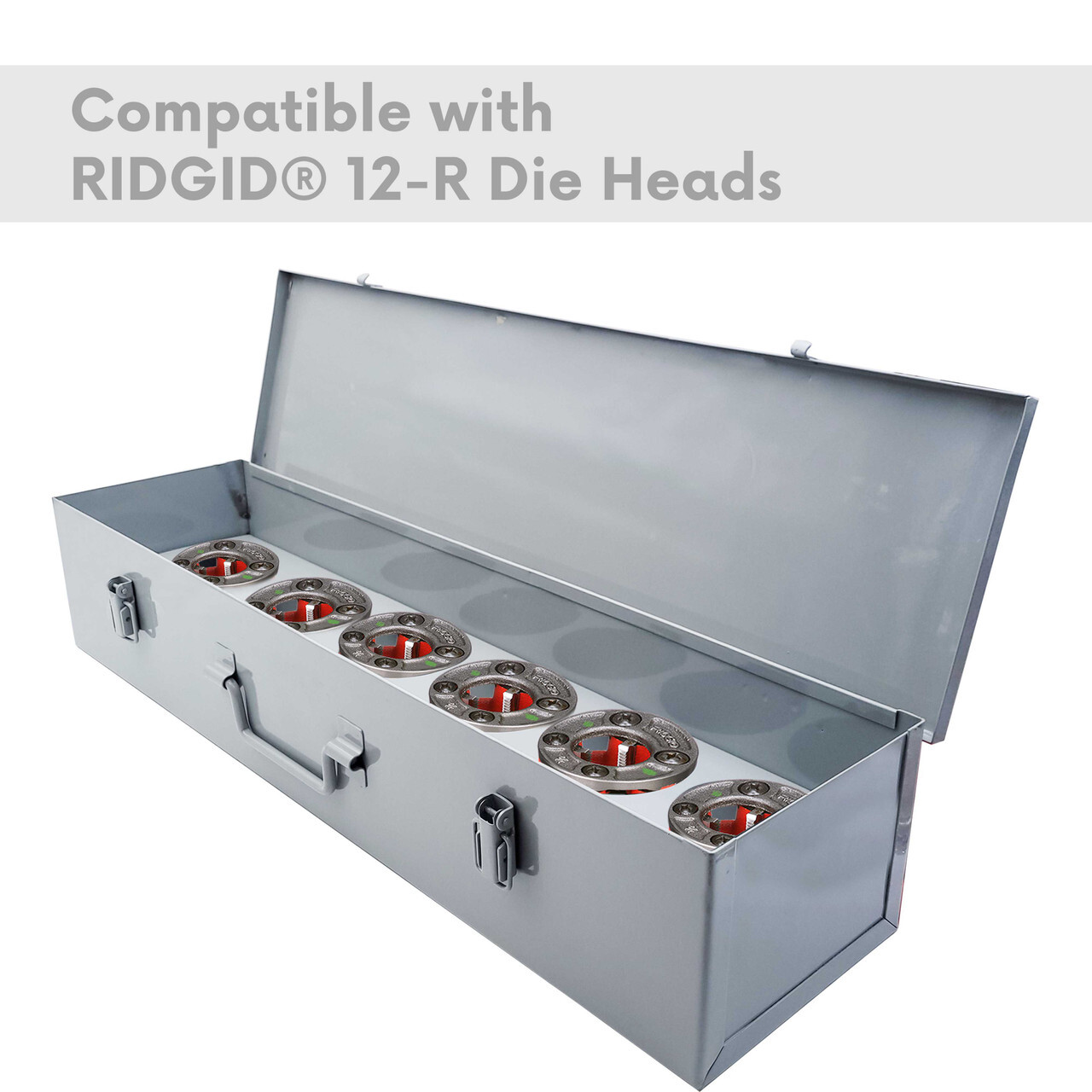 Staten Tools 38625 Metal Carrying Case fits RIDGID® 12-R Die Heads 12R Ratchet a