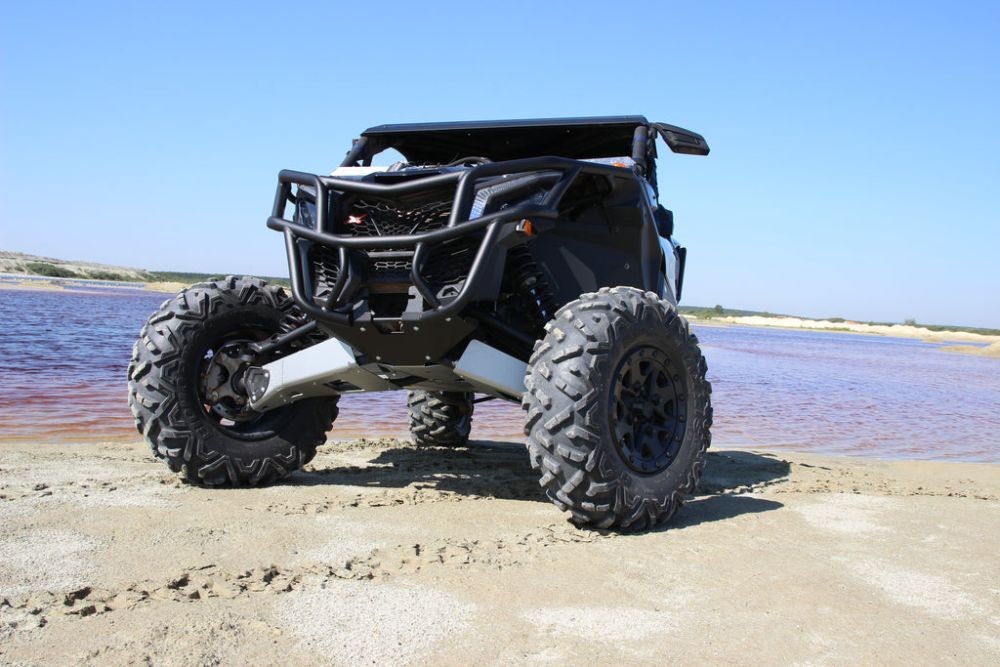 Rival Front Aluminum A Arm Guards For Can-Am Maverick X3 72'' 2444.7254.1