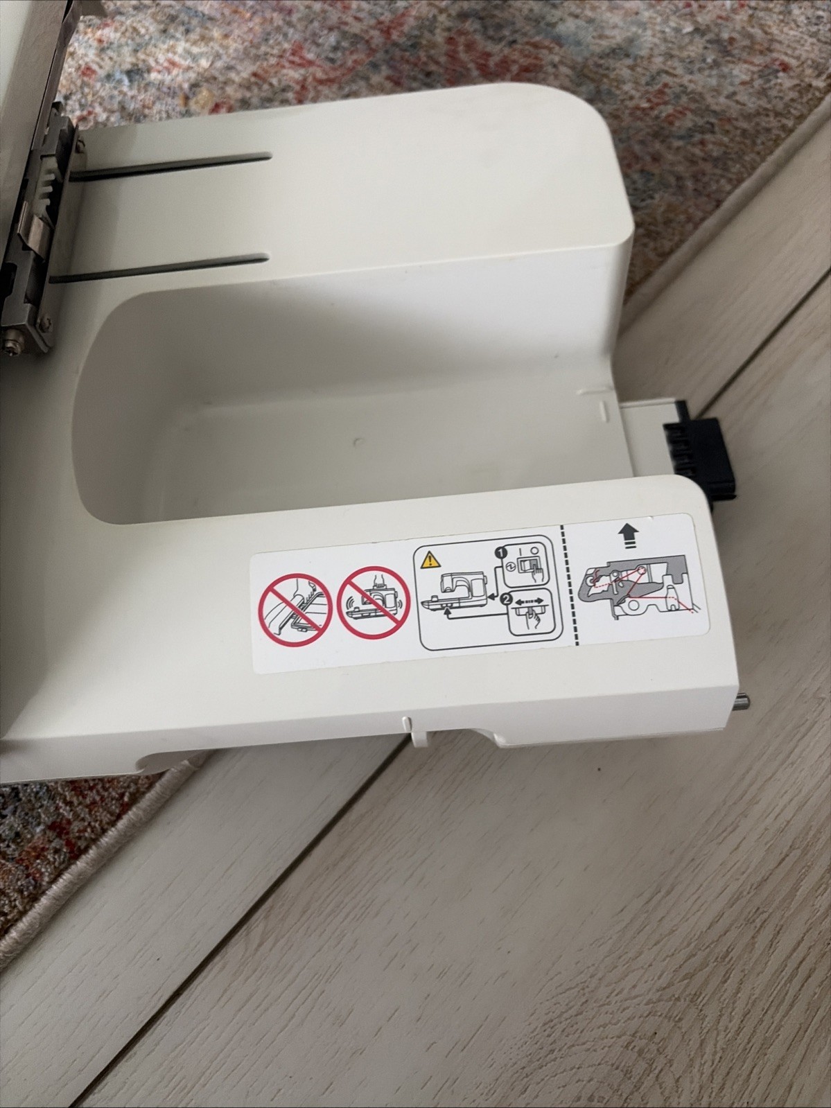 Singer Quantum XL 5000 6000 Model EM-3 Attachment Embroidery Bed & Hoops Look