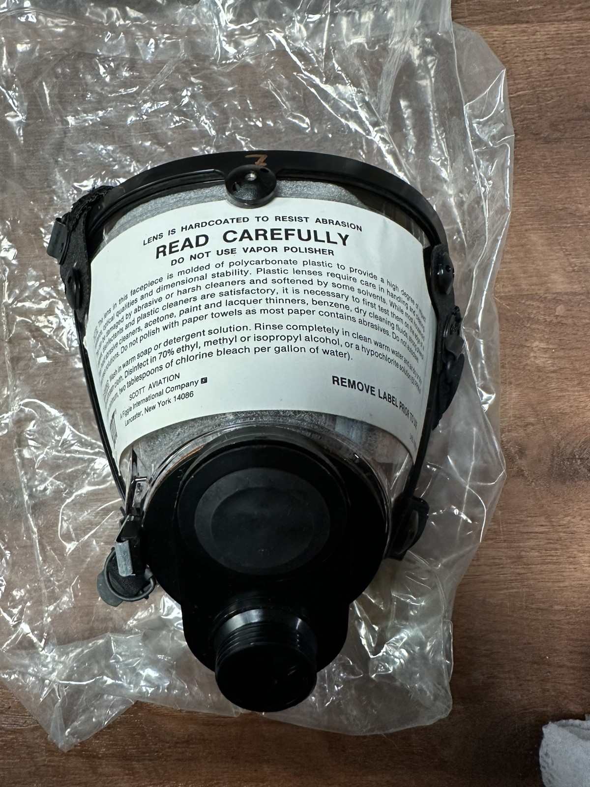 Scott 10005135 Full Face Mask Respirator Mask and filter NEW