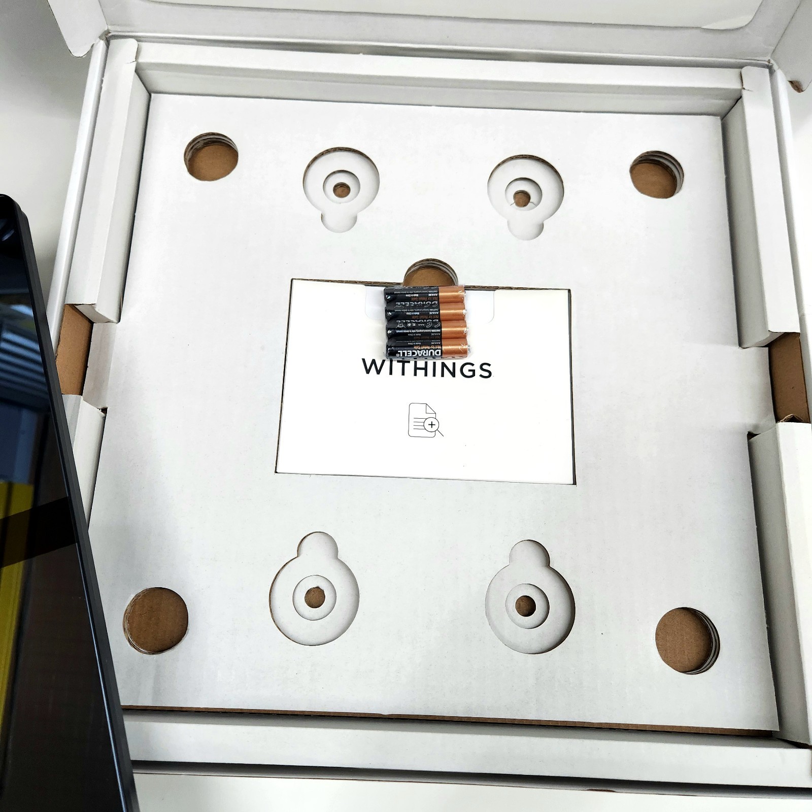 WITHINGS Body Smart Comp Scale Complete Body Analysis WI-FI Smart Scale Black