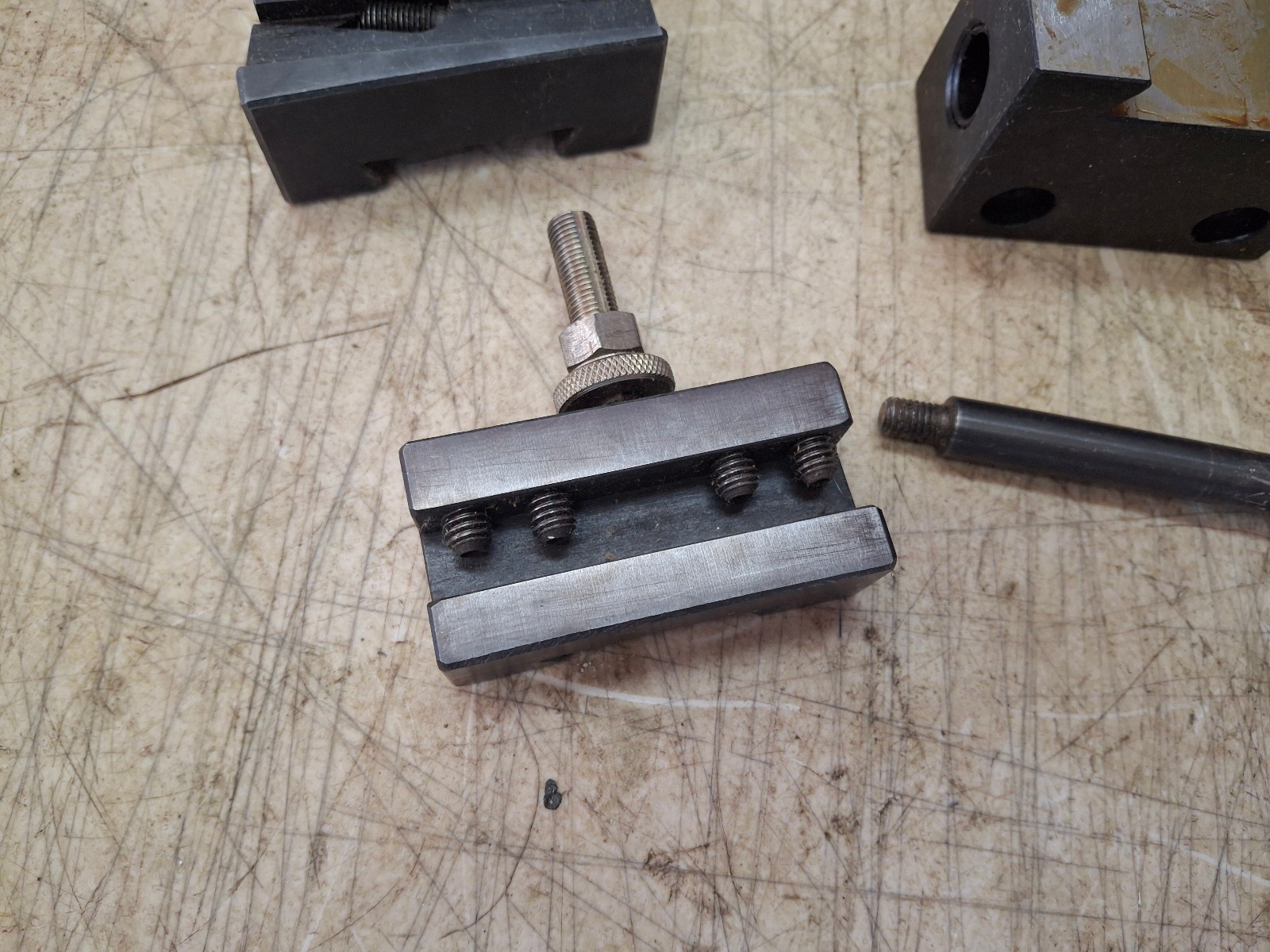 PHASE II #250-111 Wedge Type Quick Change Tool Post w/ 250-104 / 107 / 101