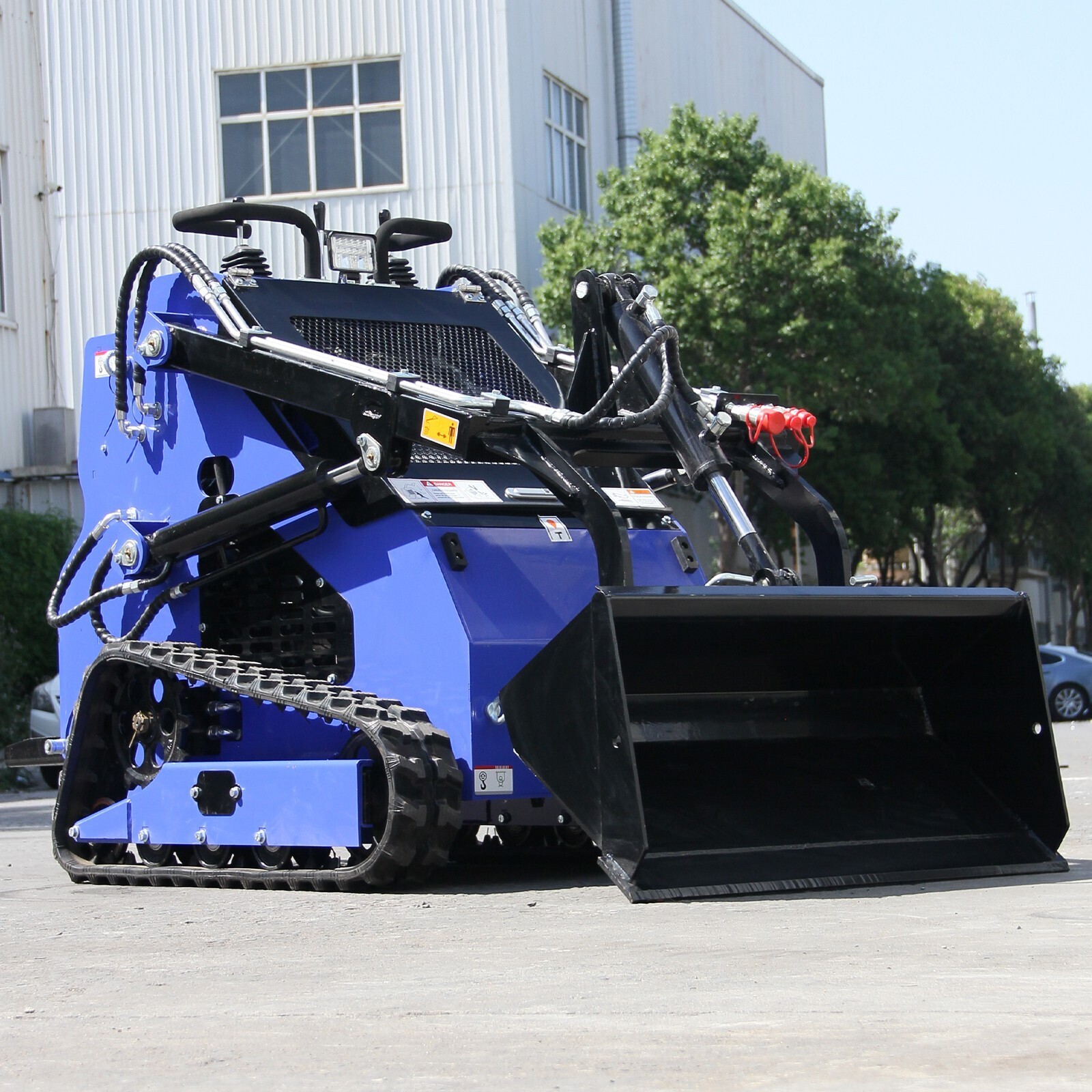 Brand New 22HP Mini Skid Steer Loader Track Loader Rato Engine USA Stock PICK UP