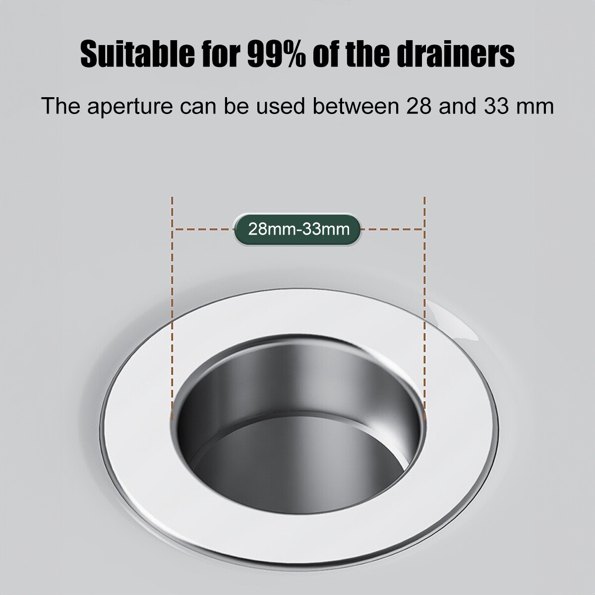 4PCS Bathroom Sink Stopper Hair Catcher Pop Up Sink Drain Filter Good Bathroom