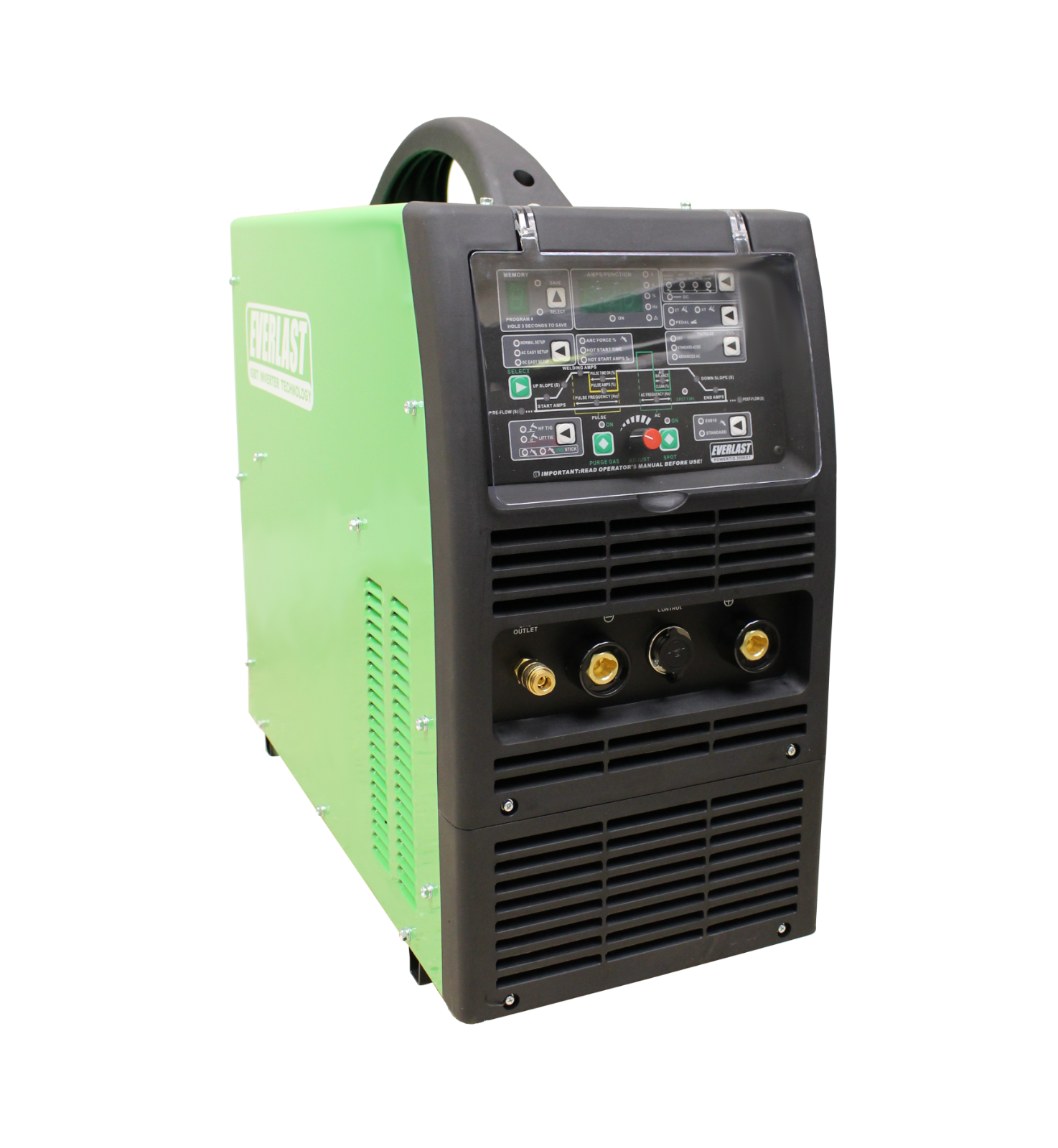 Everlast PowerTIG 400EXT NOVA GTAW-P Digital 400Amp AC/DC TIG Stick Pulse Welder