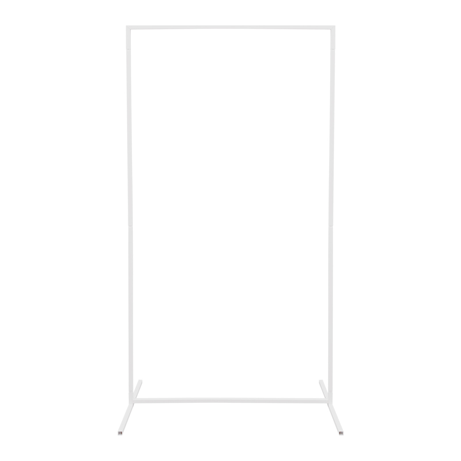 3 Packs Wedding Flower Arch Backdrop Stand Square Balloon Photo Stand Gold/White