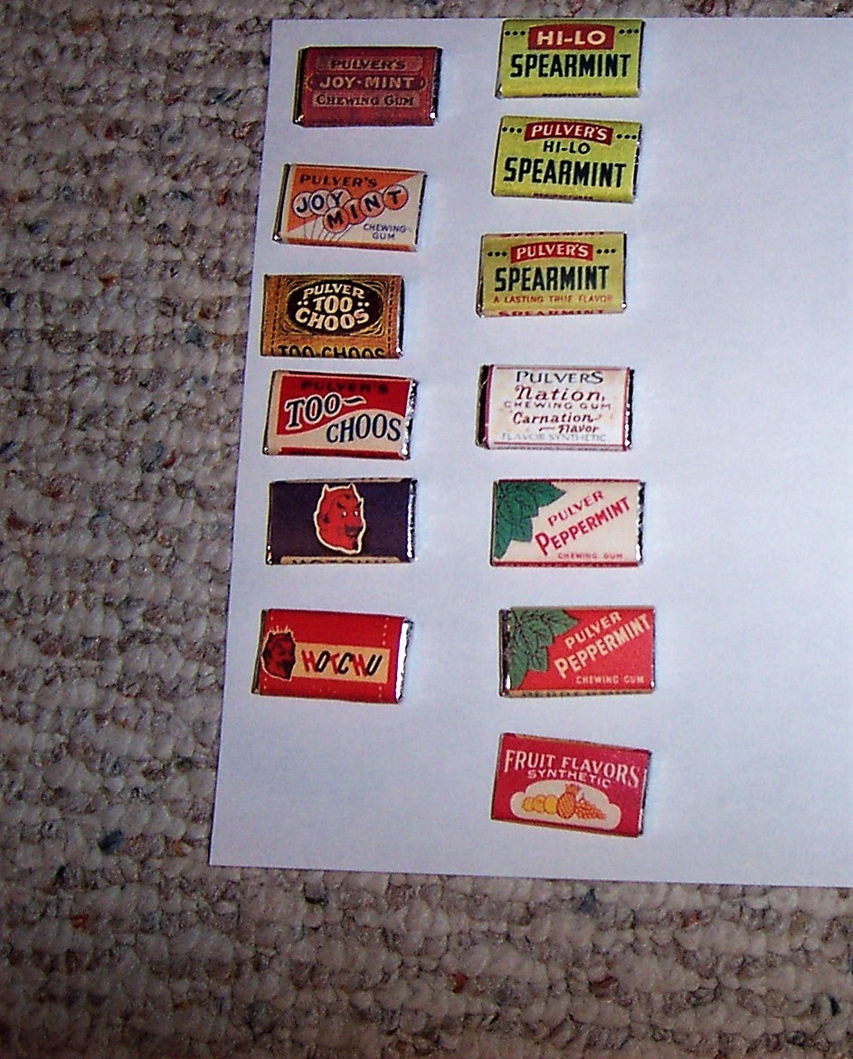 Pulver reproduction gum - your choice 25 pieces