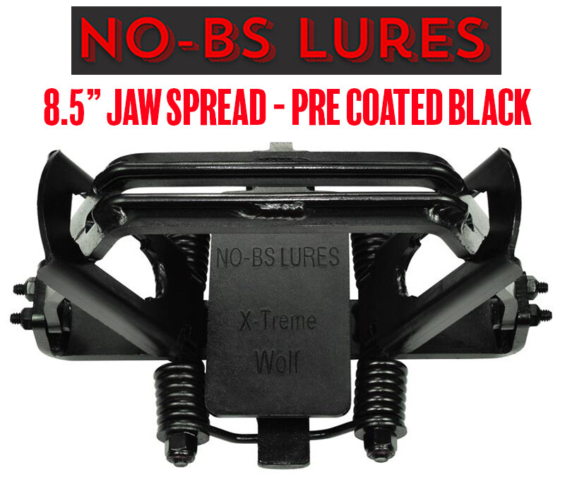 NO-BS K.O. K9 X-TREME Dogless Offset Wolf Foothold Trap  - Choose Your Style!