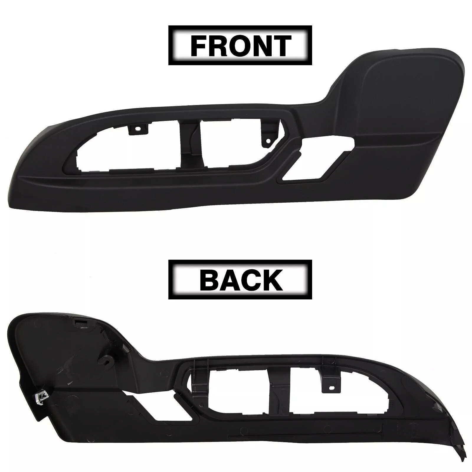 Driver Seat Track Cover Switch Bezel Trim For 2009-2017 Acadia Traverse Enclave