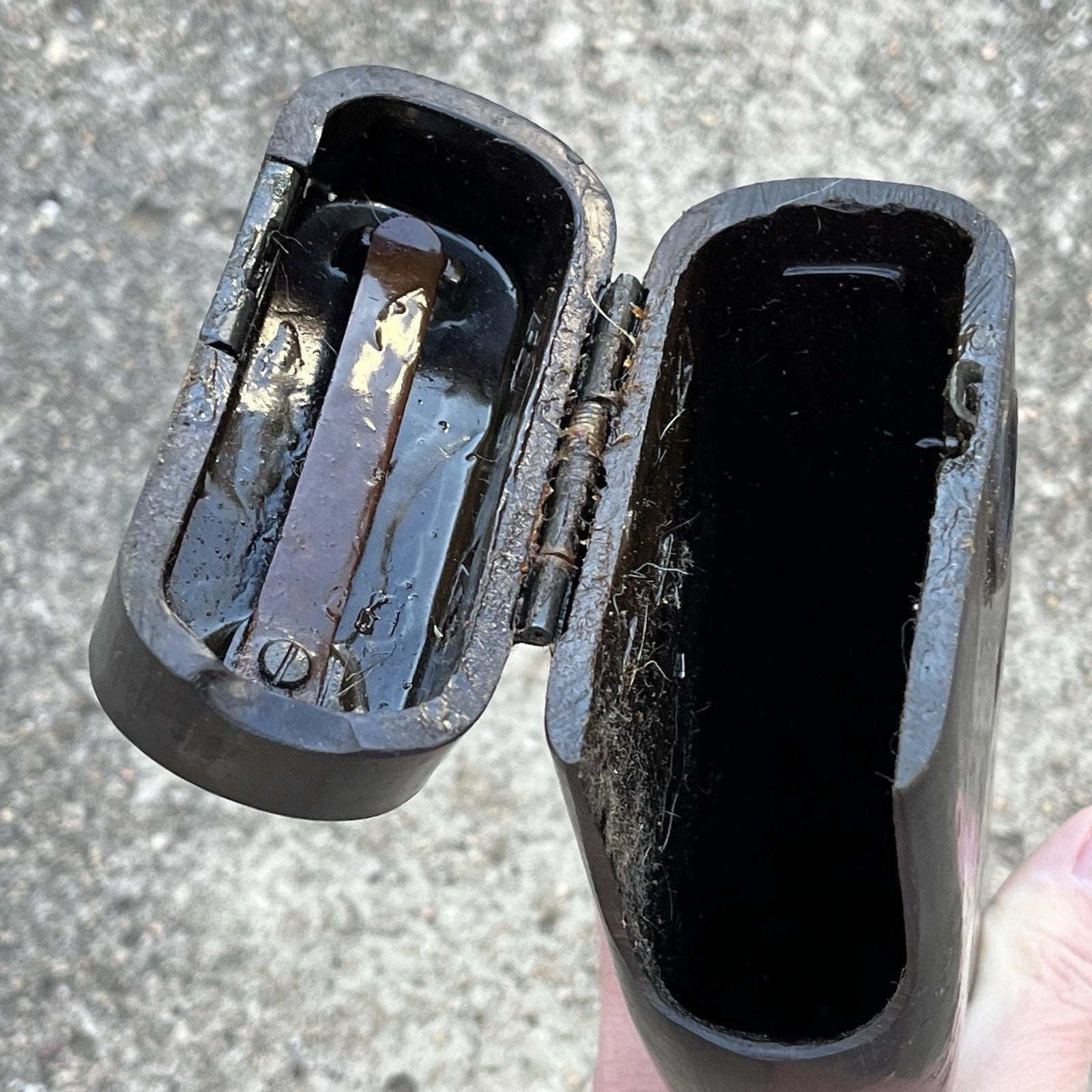 Vintage Surplus Soviet RUSSIAN APS 9x18 PM STECHKIN PISTOL Holster STOCK