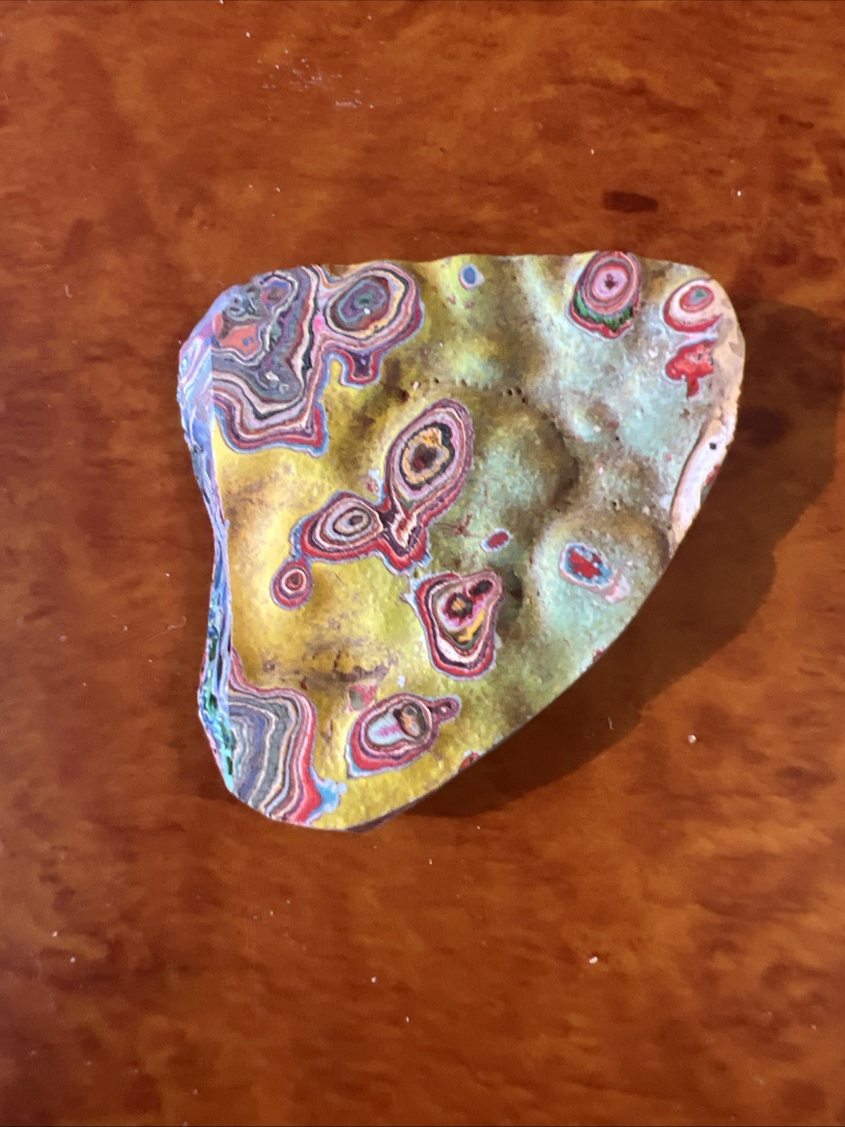 Cadillac Ranch Texas Fordite Rare Colors Motor City Agate Blanks Cabbing