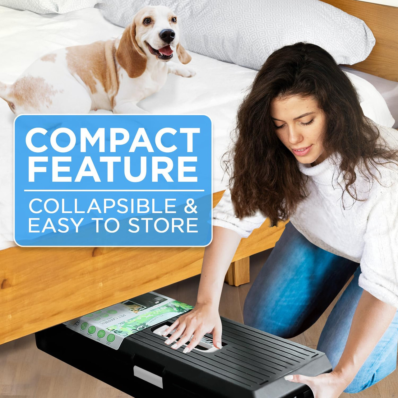 MiraPet USA Pet Carrier & Crate 35" Large Premium Collapsible Design Cat & Dog