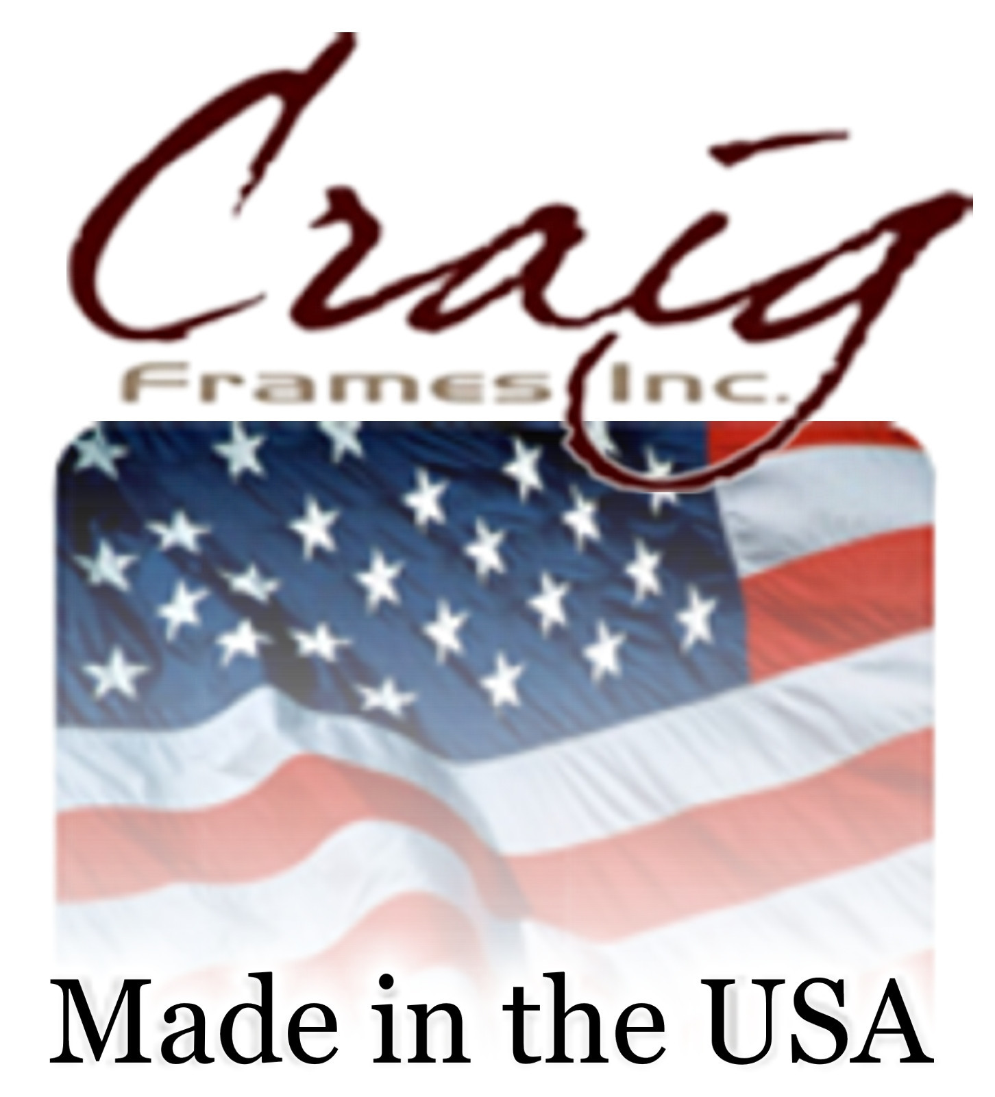 Craig Frames Complete 7x12 CD Display Black Frame with Glass and Matting