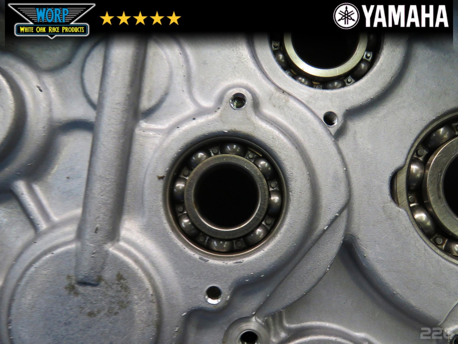 2006 YAMAHA RAPTOR 350 MATCHED LEFT RIGHT CRANK CASES CRANKCASE SET ~ OEM 04-13