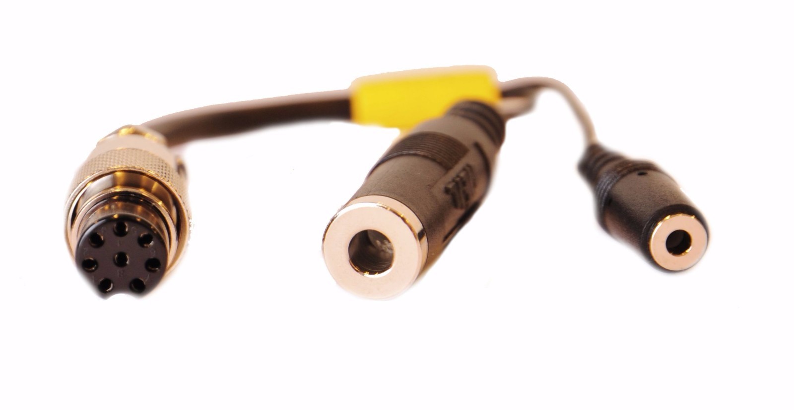 Heil Sound AD-1-Y8 Headset adapter cable: Yaesu 8-pin round