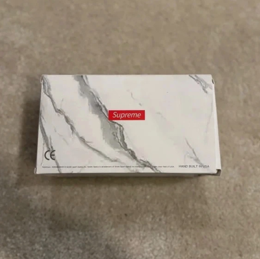 Supreme x Smith Snowboard Goggles Red FW15 Rare Limited Edition NIB