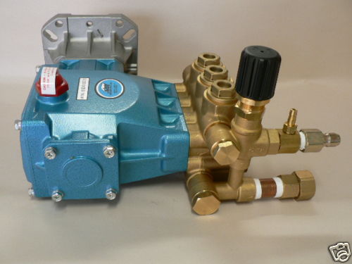 Cat Pumps model 66DX40G1I ceramic plunger triplex pump