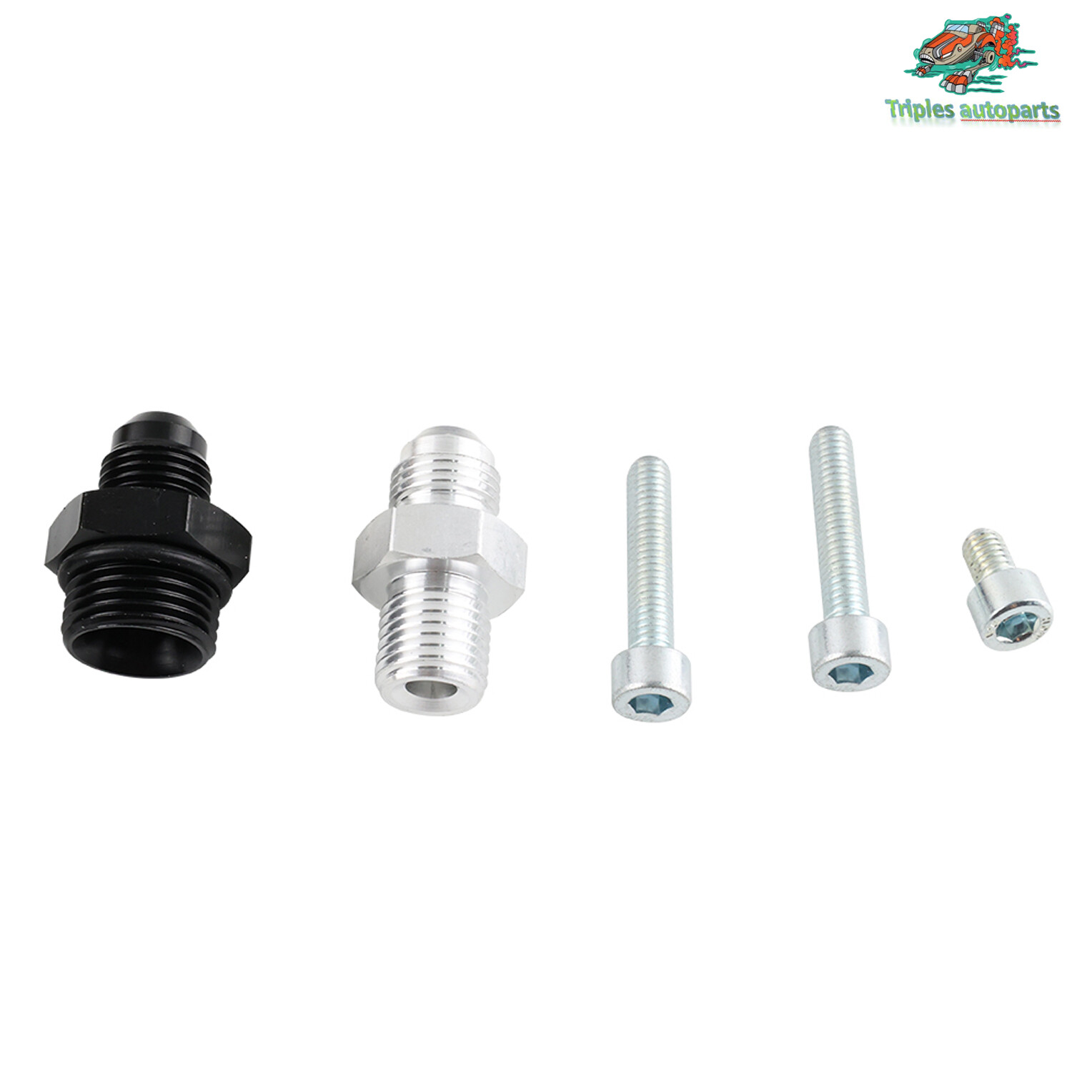 New Black Power Steering Line Kit For 2005-2006 DC5 RSX Type-S & K-Swap EG/EK/DC