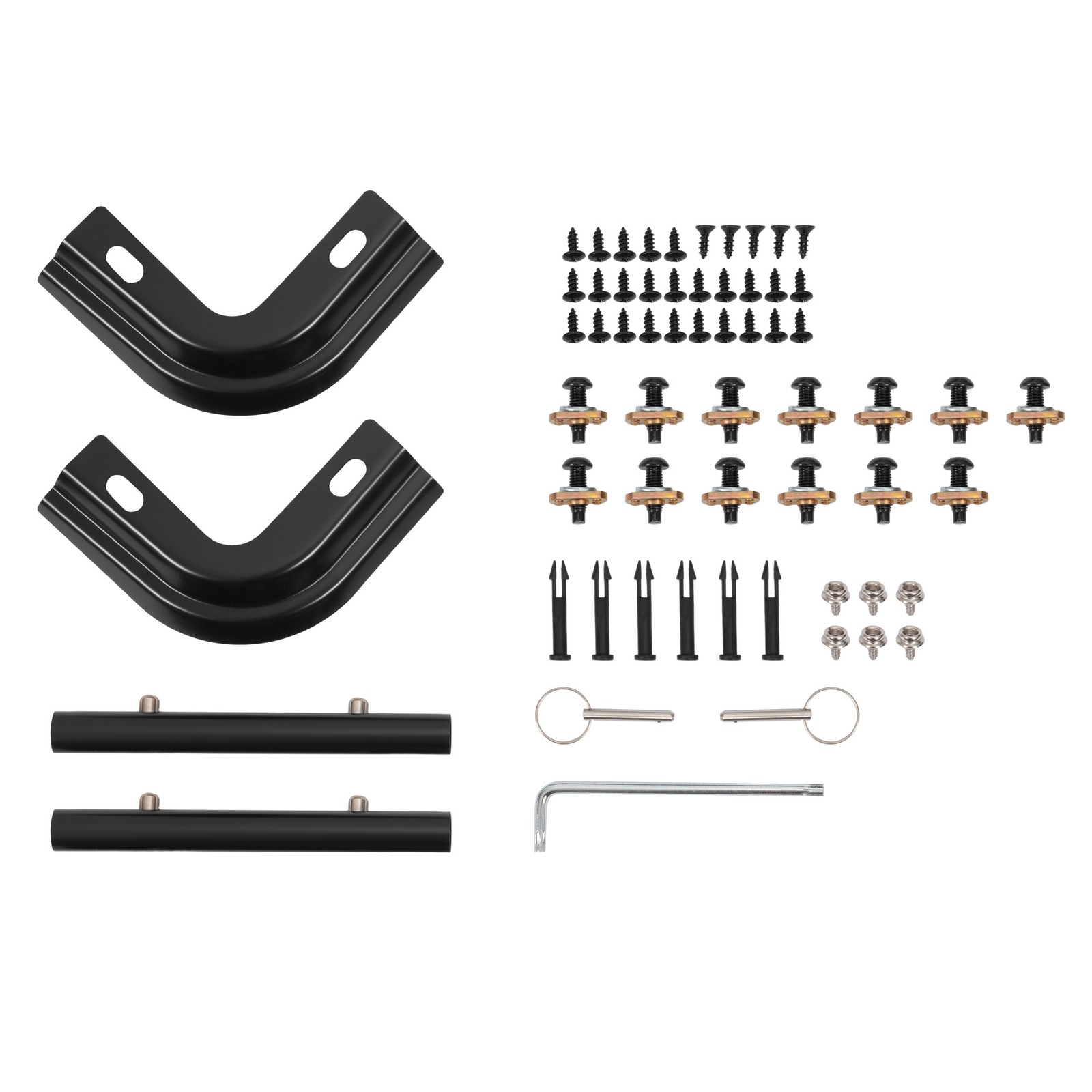 Complete Soft Top Hardware Frame Bow Kit For 1987-1995 Jeep Wrangler YJ
