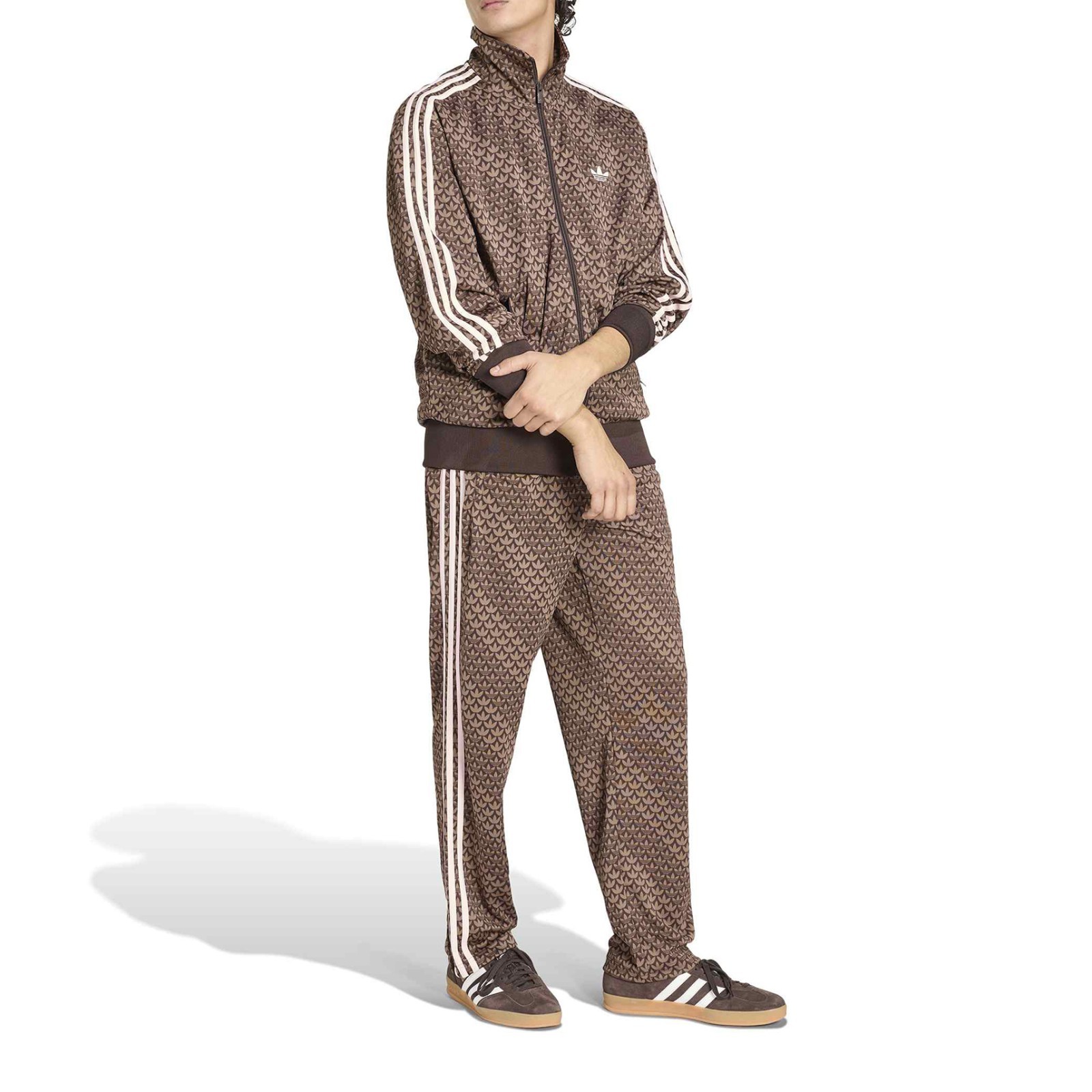 Adidas Originals Men's Firebird Monogram Green Track Jacket KE1677 Pants KE1678