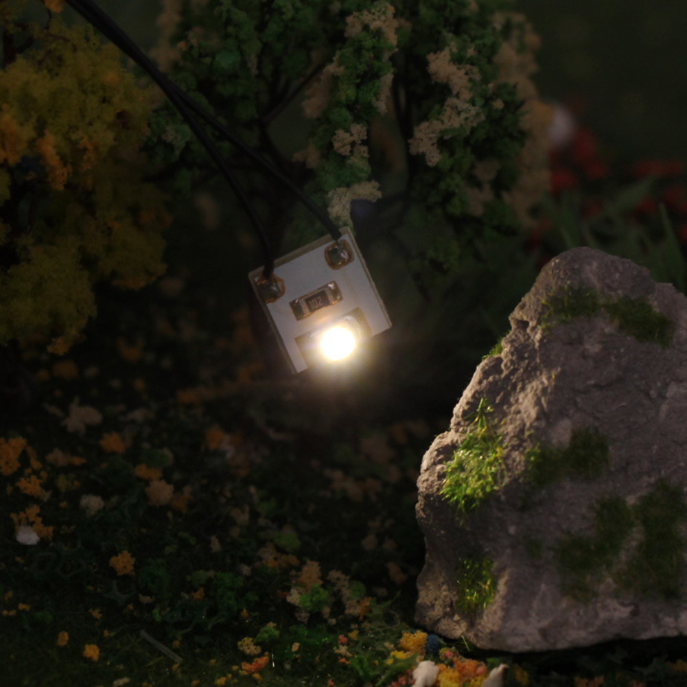 DD00WM 20pcs Pre-wired Warm White SMD 3528 LED Lamp Light Set 12V