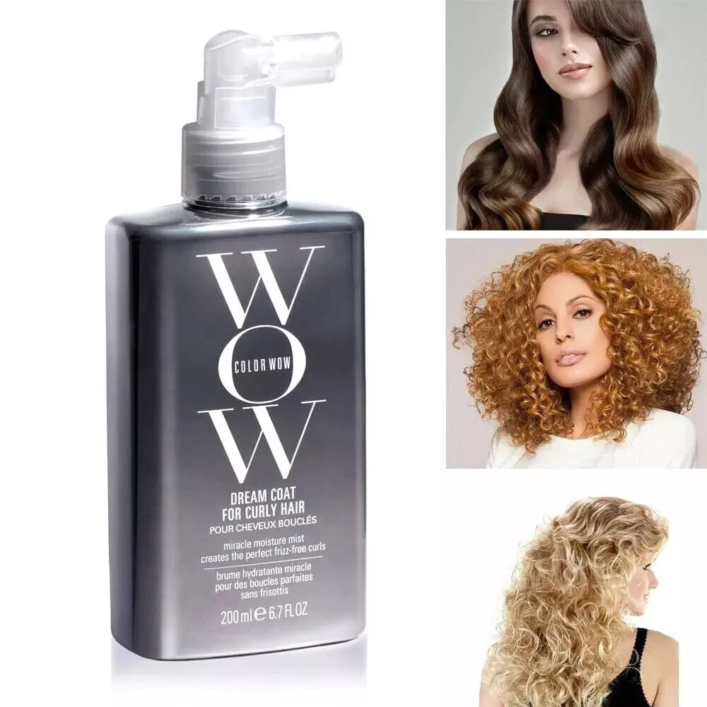 Color Wow Dream Coat for Curly Hair - Frizz-Free Curls Made Easy Care 200ml NEW