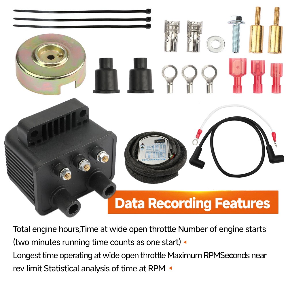 NEW 53-660 Ultima Single Fire Programmable Ignition Kit For Big Twin Evo 53-644