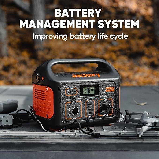 Jackery Refurbished Explorer 500 Portable Power Station,508Wh Battery