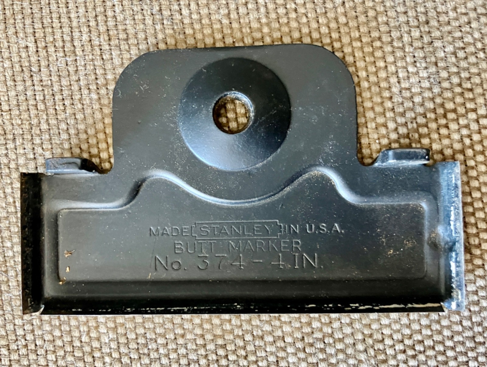 Vintage Stanley No. 374- 4” Butt Marker Hinge Gauge - USA