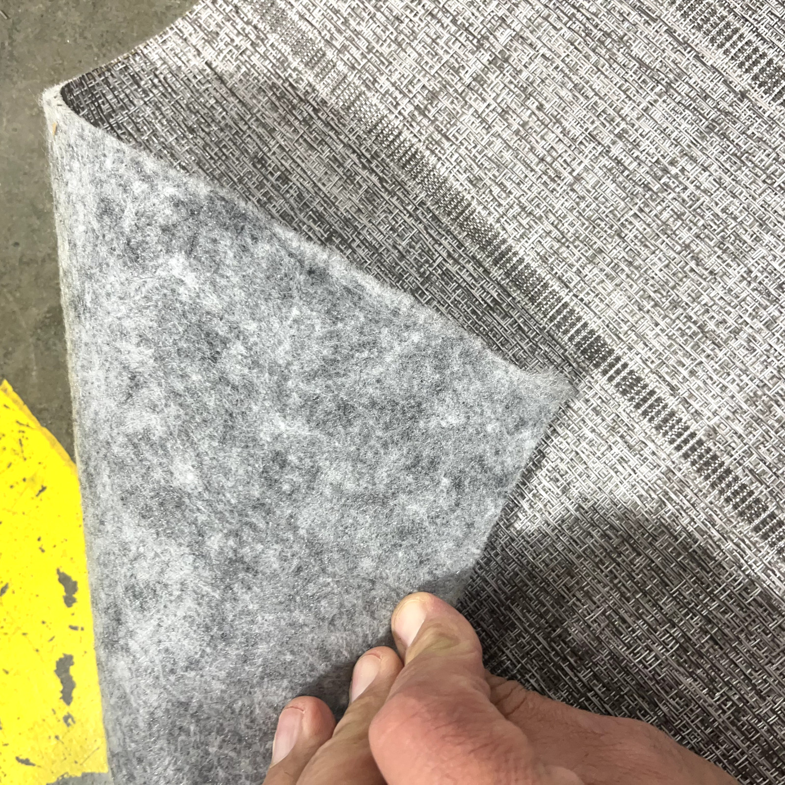 Woven Vinyl Flooring | Sawtooth - L-80043468 | 8'6" Width | Choose Your Length