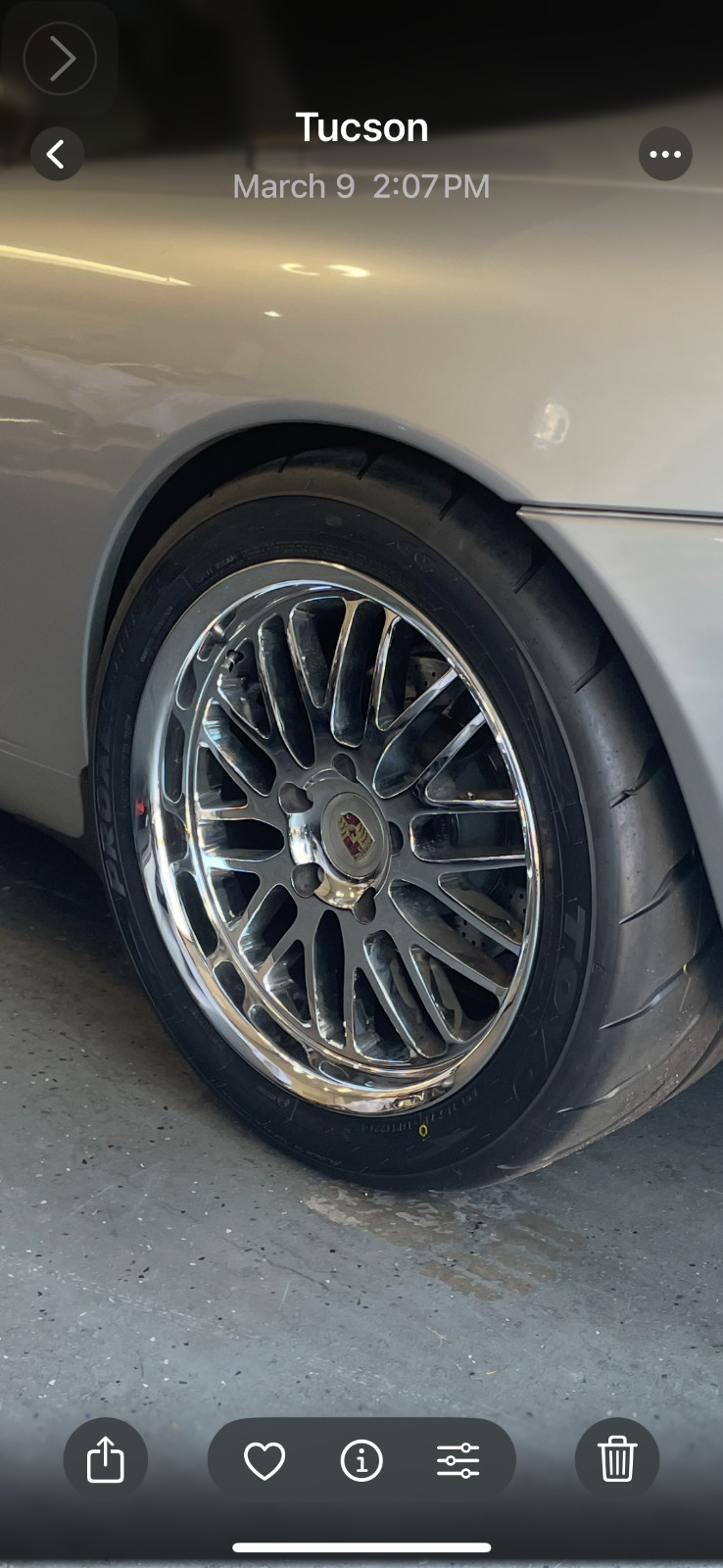 (Set of 4pc) 18" Wheels/Rims Porsche 911 996 or 997 (2002-2012) Chrome Rims