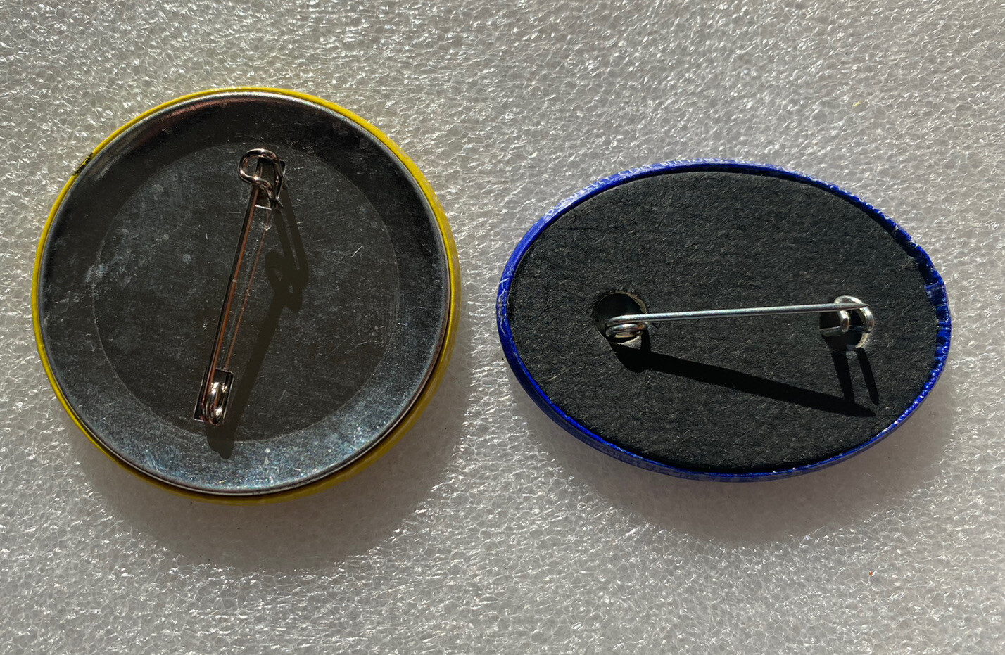 1980's Buttons March to Freeze The Arms Race June anti-nuclear war pin pinback